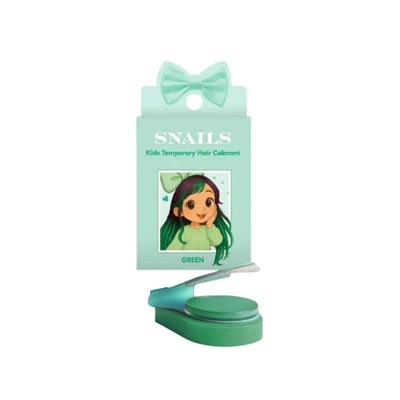 laste-roheline-juuksekriit-snails-green.webp