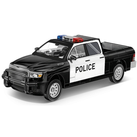 COBI konstruktor RAM 1500 Police politseipikap (203 osa)