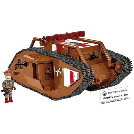 COBI tank Mark V (Male) no 9199 (844 osa)