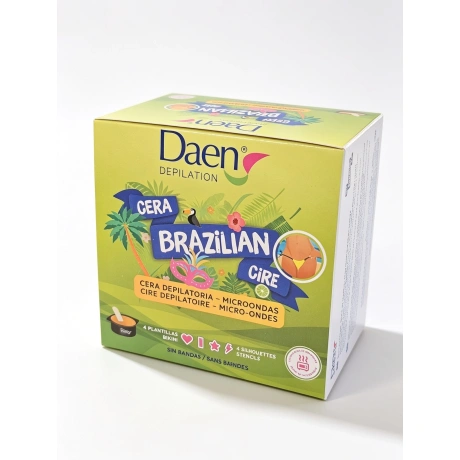 Mikrolaineahjus sulatatav Brasiilia depilatsioonivaha Tropical 100 g