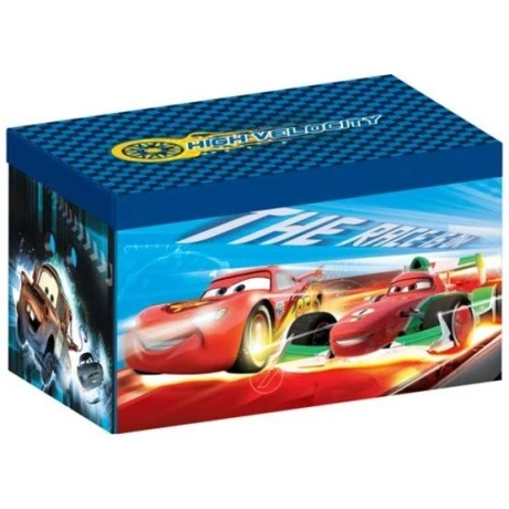 Kokkupandav mänguasjakast kaanega 57 × 36 × 34 cm Cars