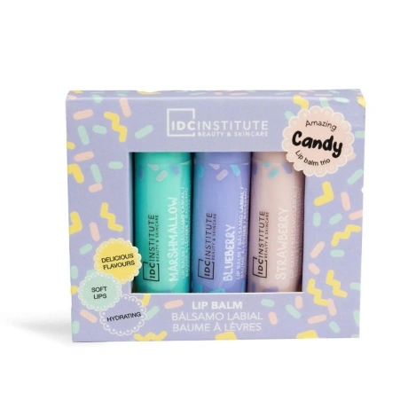 Huulepalsami komplekt Candy 3 tk