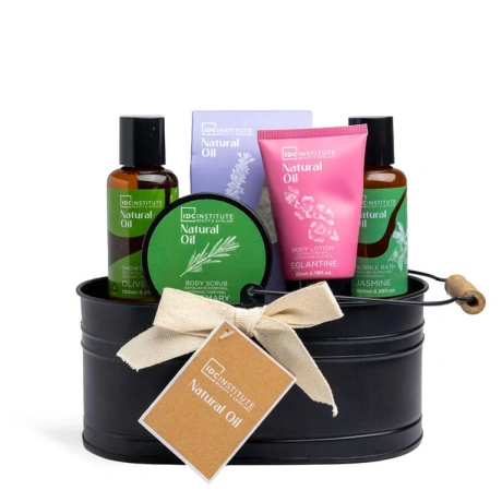 Kinkekomplekt Natural Oil metallist korvis (5 toodet)