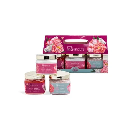 Kehahoolitsuse komplekt Scented Garden pojengi lõhnaga (3 toodet)