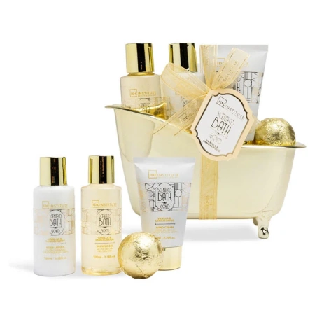 Kinkekomplekt GOLD (4 toodet) – vanill ja sandlipuu