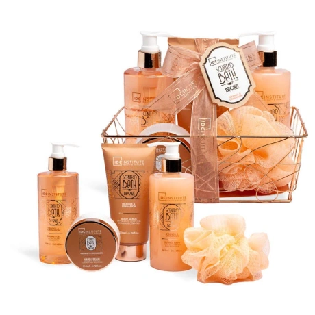 Kinkekomplekt Bronze apelsini ja kaneeliga (5 toodet)