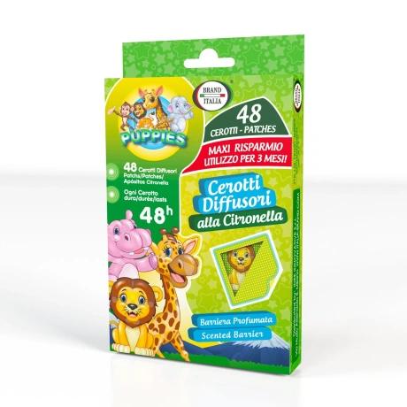 Laste sääsekaitse plaastrid Citronella (48tk)