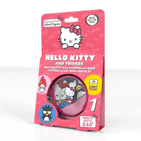 Sääsetõrje käevõru lastele Hello Kitty (240 h)