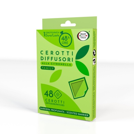 Sääsekaitse plaastrid Citronella Family (48 tk)