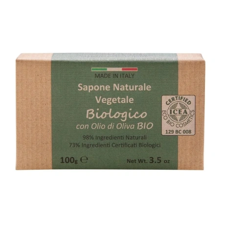 Orgaaniline taimne seep oliiviõliga 100g