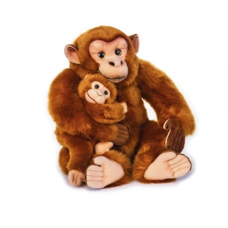 Šimpans beebiga 44cm