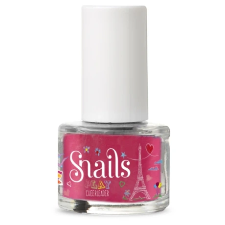 Snails Play laste küünelakk Cheerleader (7 ml) – ohutu ja veega mahapestav