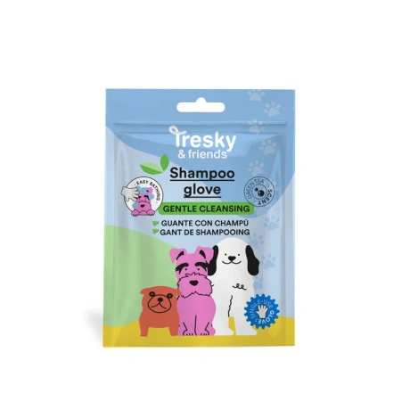 Lemmiklooma šampoonikinnas rohelise teega Tresky & Friends