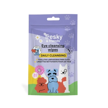 Lemmiklooma silmapuhastuslapid kummeliga 30tk